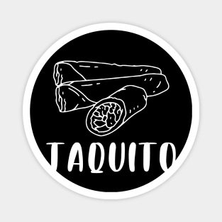 Cute Taco & Taquito Mom Dad Magnet